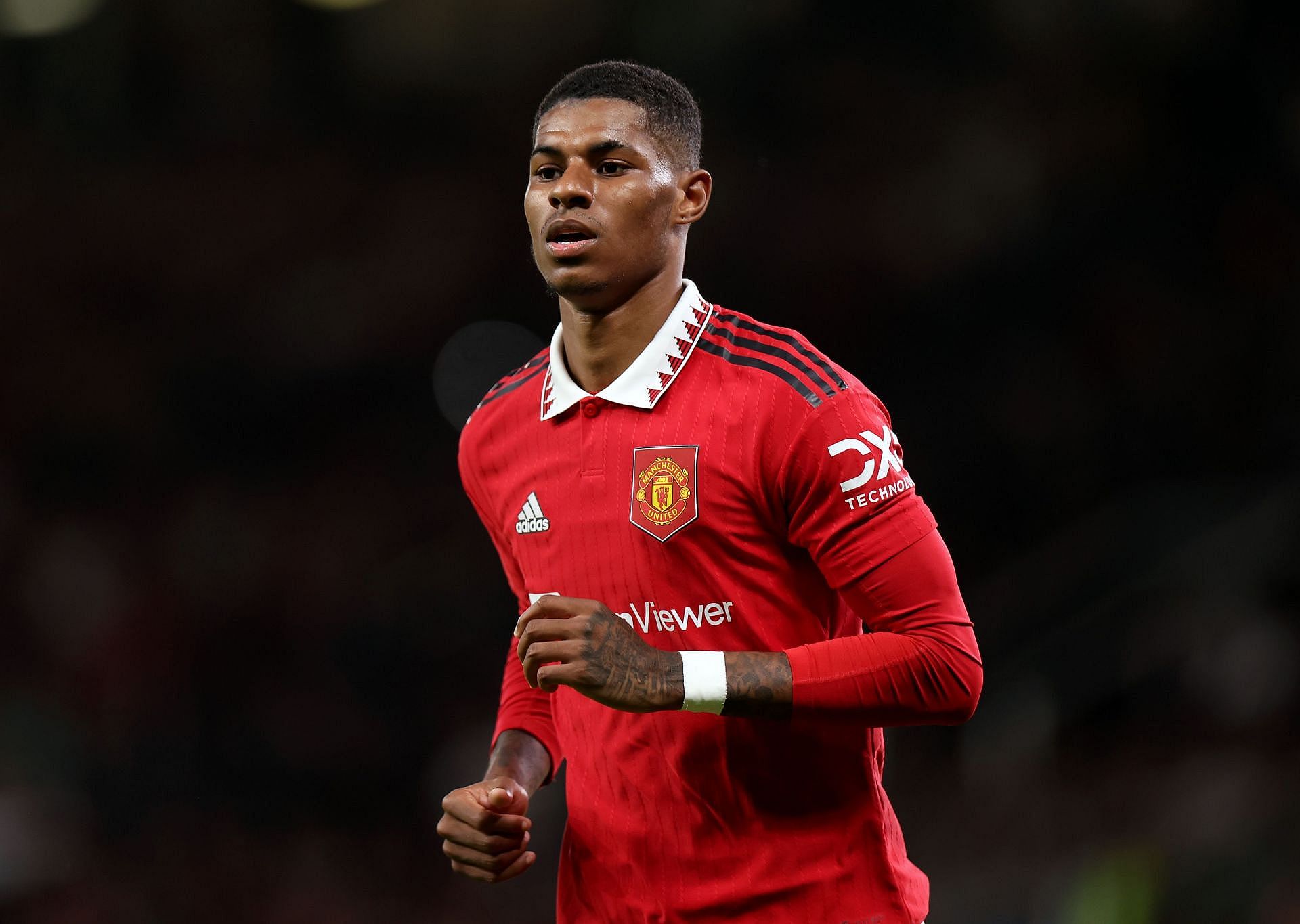 Marcus Rashford trong trận đấu