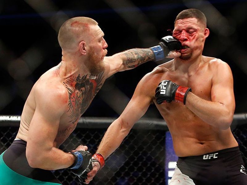 Trận đấu giữa Nate Diaz và Conor McGregor năm 2016